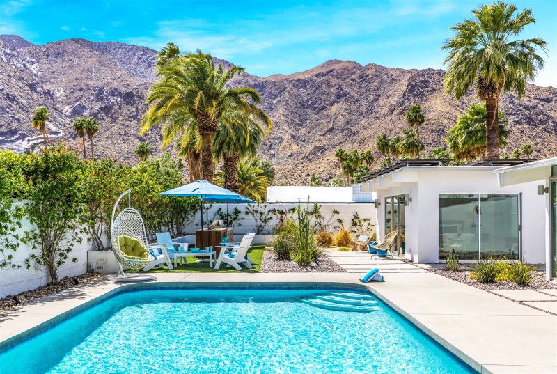 Palm Springs Vacation Rental Pool Home REGAL Palm Springs
